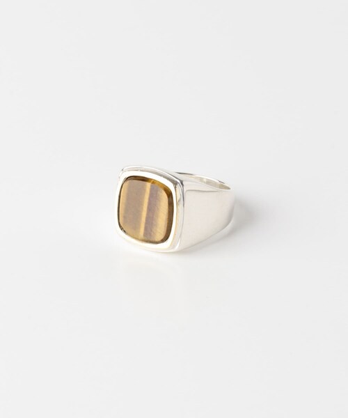 URBAN RESEARCH（アーバンリサーチ）の「GIGI　ARTEMIS SQUARE STONE RING（リング・メンズ・SV・17/19）」の7枚目の写真