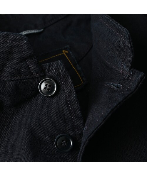 45R（フォーティファイブアール）の「高密度ダックの908ハンティングベスト（インディゴ）（ジャケット/アウター・レディース・73-インディゴ・01-XS/02-S/03-M/04-L）」の18枚目の写真