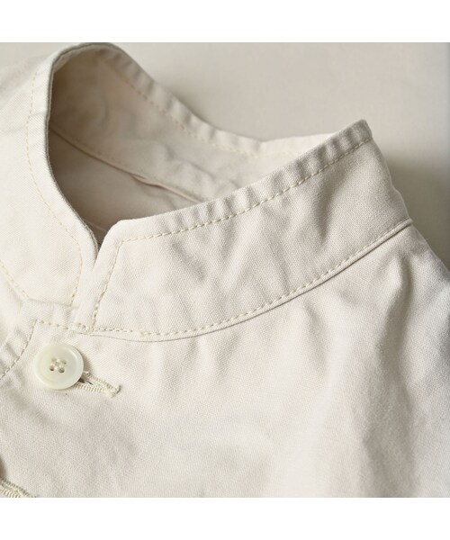 45R（フォーティファイブアール）の「高密度ダックの908ハンティングベスト（ジャケット/アウター・レディース・06-アンティークホワイト・01-XS/02-S/03-M/04-L）」の17枚目の写真