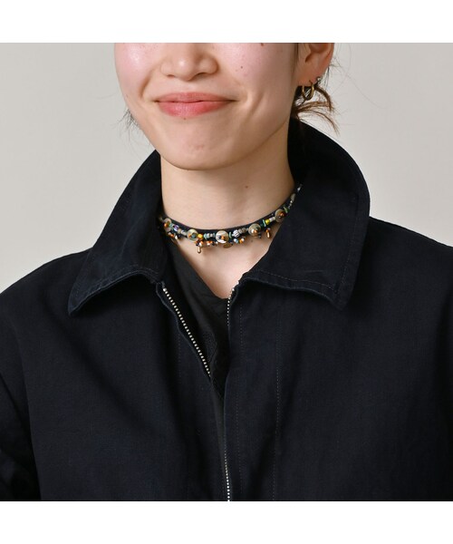 45R（フォーティファイブアール）の「高密度ダックの908デッキトップ（インディゴ）（ジャケット/アウター・レディース・73-インディゴ・02-S/03-M/04-L/05-XL）」の12枚目の写真