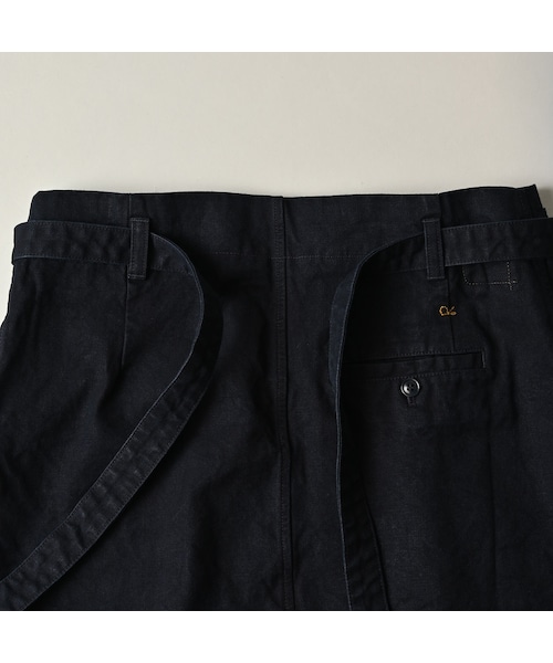 45R（フォーティファイブアール）の「高密度ダックのラップスカート（インディゴ）（スカート・レディース・73-インディゴ・02-M/03-L）」の11枚目の写真