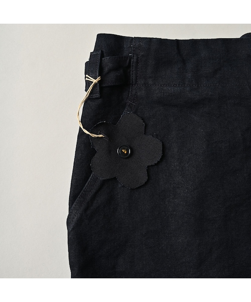 45R（フォーティファイブアール）の「高密度ダックのラップスカート（インディゴ）（スカート・レディース・73-インディゴ・02-M/03-L）」の15枚目の写真