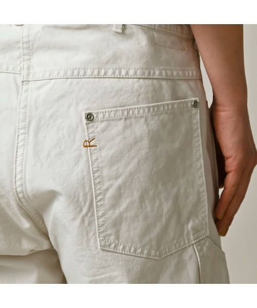 45R（フォーティファイブアール）の「高密度ダックの908ペインターパンツ（パンツ・レディース・06-アンティークホワイト・01-XS/02-S/03-M/04-L/05-XL）」の14枚目の写真