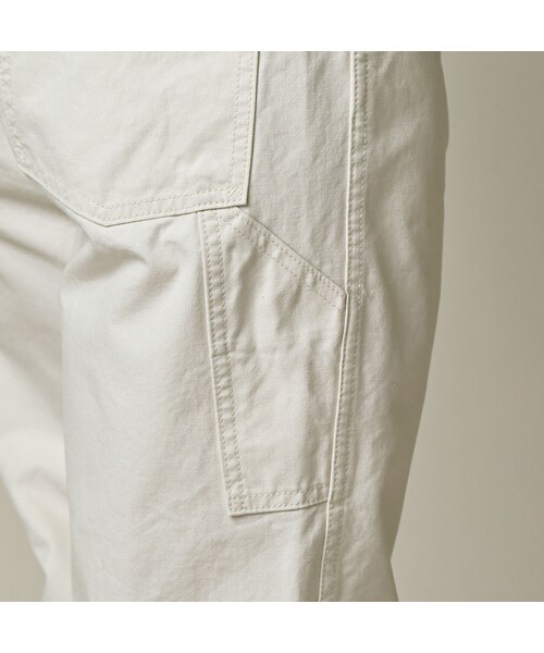 45R（フォーティファイブアール）の「高密度ダックの908ペインターパンツ（パンツ・レディース・06-アンティークホワイト・01-XS/02-S/03-M/04-L/05-XL）」の15枚目の写真