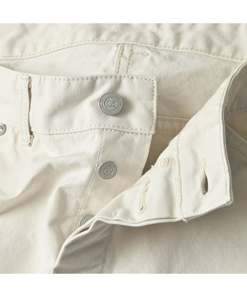 45R（フォーティファイブアール）の「高密度ダックの908ペインターパンツ（パンツ・レディース・06-アンティークホワイト・01-XS/02-S/03-M/04-L/05-XL）」の17枚目の写真