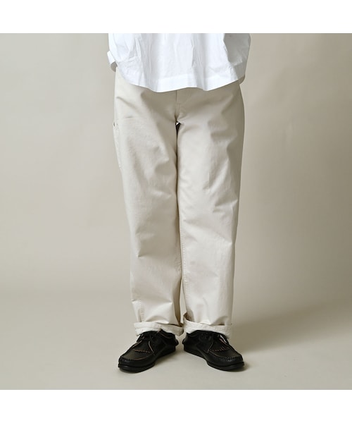 45R（フォーティファイブアール）の「高密度ダックの908ペインターパンツ（パンツ・レディース・06-アンティークホワイト・01-XS/02-S/03-M/04-L/05-XL）」の5枚目の写真