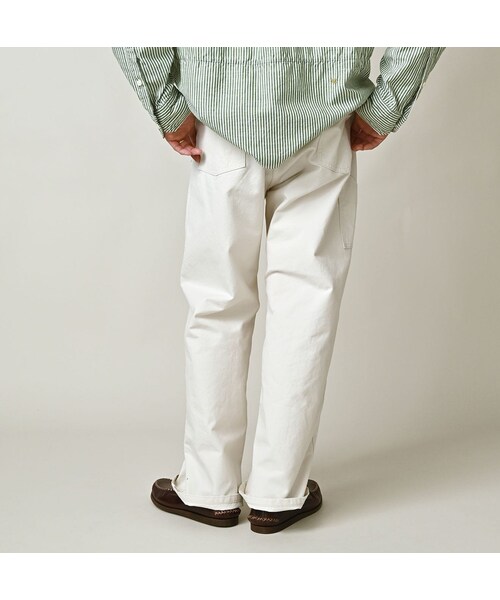 45R（フォーティファイブアール）の「高密度ダックの908ペインターパンツ（パンツ・レディース・06-アンティークホワイト・01-XS/02-S/03-M/04-L/05-XL）」の10枚目の写真