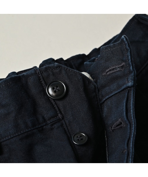 45R（フォーティファイブアール）の「高密度ダックの908ペグショートパンツ（インディゴ）（パンツ・レディース・73-インディゴ・02-S/03-M/04-L）」の15枚目の写真
