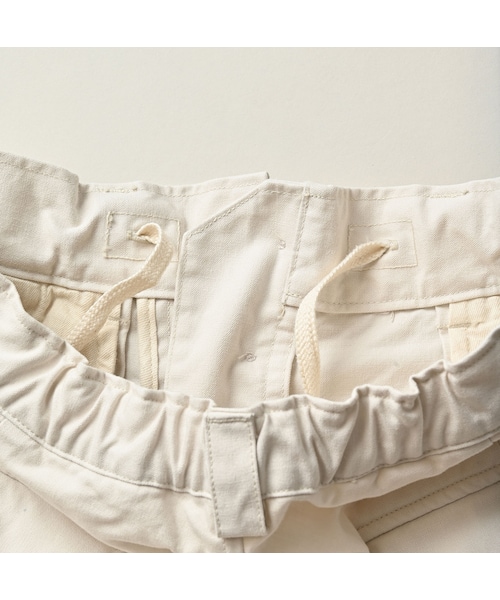 45R（フォーティファイブアール）の「高密度ダックの908ペグショートパンツ（パンツ・レディース・06-アンティークホワイト・02-S/03-M/04-L）」の17枚目の写真