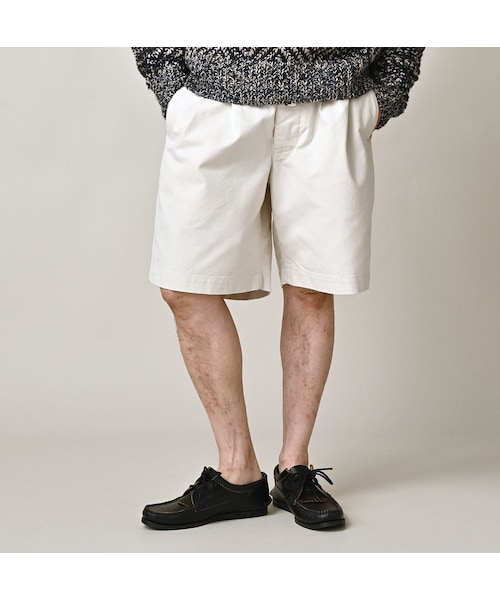 45R（フォーティファイブアール）の「高密度ダックの908ペグショートパンツ（パンツ・レディース・06-アンティークホワイト・02-S/03-M/04-L）」の8枚目の写真