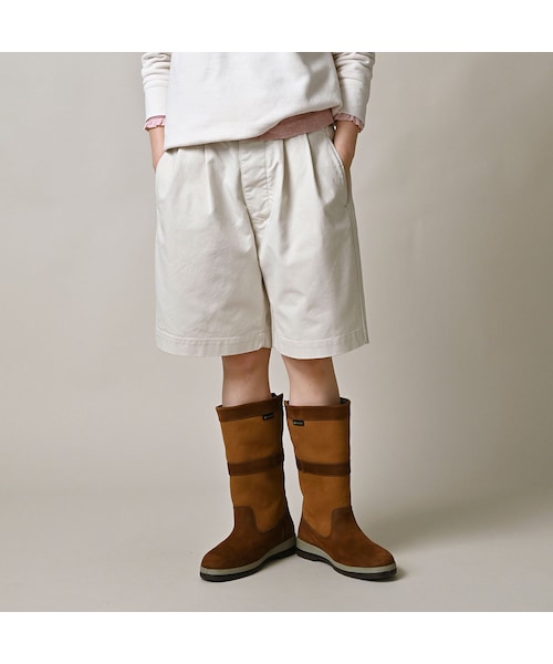 45R（フォーティファイブアール）の「高密度ダックの908ペグショートパンツ（パンツ・レディース・06-アンティークホワイト・02-S/03-M/04-L）」の5枚目の写真