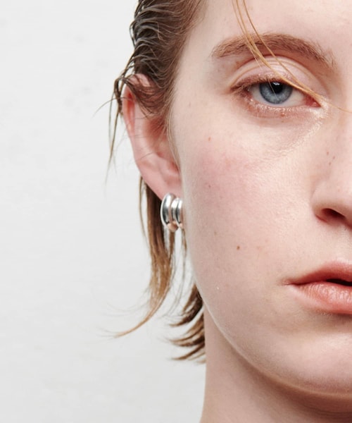 【Sivelle./シヴェル】Silver925 タイルピアス