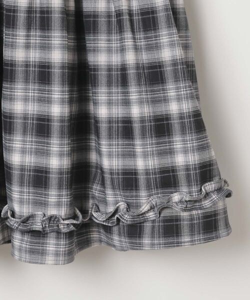 ALAND（エーランド）の「3.3 Field Trip／フリルティアードミディスカート（スカート・ホワイト×ブラックチェック(01)/グレー×ブラックチェック(02)・F）」の19枚目の写真