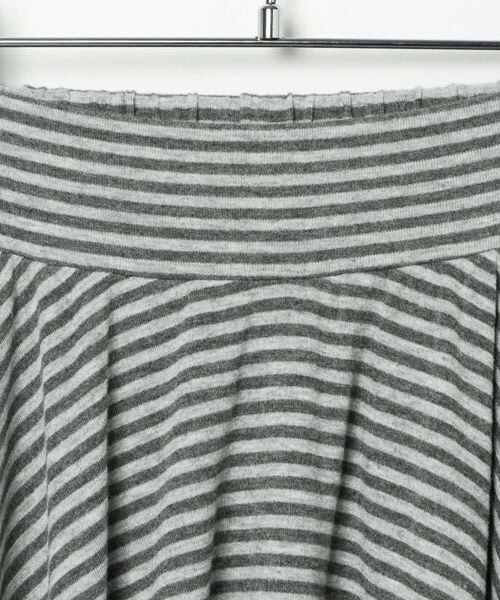 ALAND（エーランド）の「3.3 Field Trip／ボーダーアシメヘムミディスカート（スカート・グレー(15)/ブラック(19)・F）」の18枚目の写真