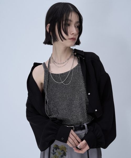 HARE（ハレ）の「アソートカップツキキャミ（その他・ブラック09/ブラック系その他10/ブルー85・FREE）」の11枚目の写真