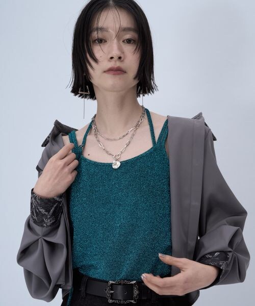 HARE（ハレ）の「アソートカップツキキャミ（その他・ブラック09/ブラック系その他10/ブルー85・FREE）」の16枚目の写真