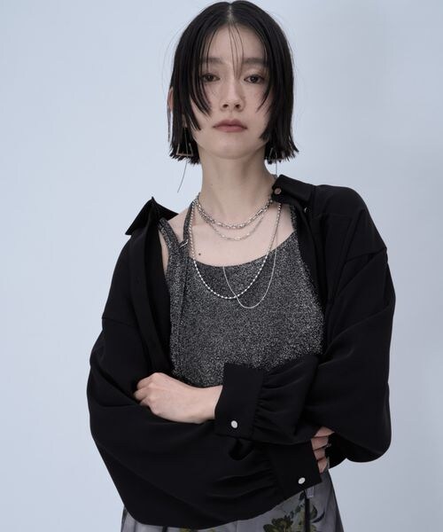 HARE（ハレ）の「アソートカップツキキャミ（その他・ブラック09/ブラック系その他10/ブルー85・FREE）」の12枚目の写真