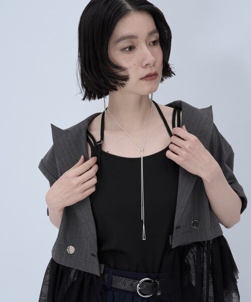 HARE（ハレ）の「アソートカップツキキャミ（その他・ブラック09/ブラック系その他10/ブルー85・FREE）」の4枚目の写真