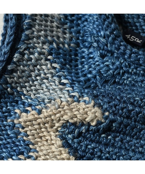 45R(フォーティファイブアール)の「ラグジャカードのキャミ(藍ベース)(トップス・レディース・75-藍ベース・00-フリー)」の14枚目の写真