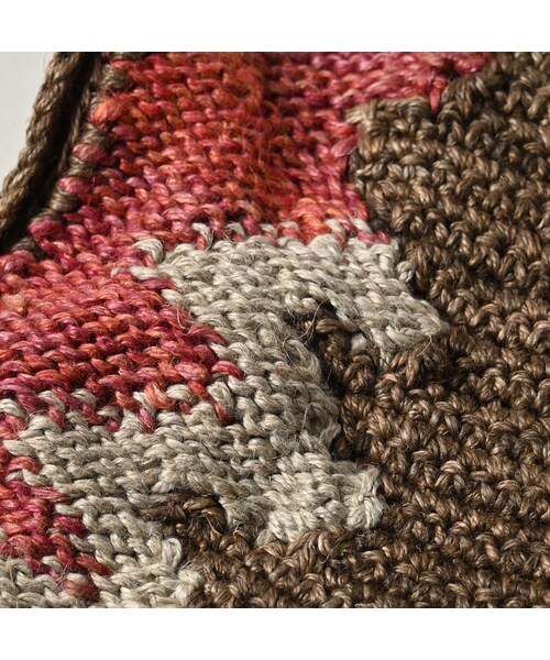 45R（フォーティファイブアール）の「ラグジャカードのキャミ（トップス・レディース・83-茶ベース・00-フリー）」の16枚目の写真