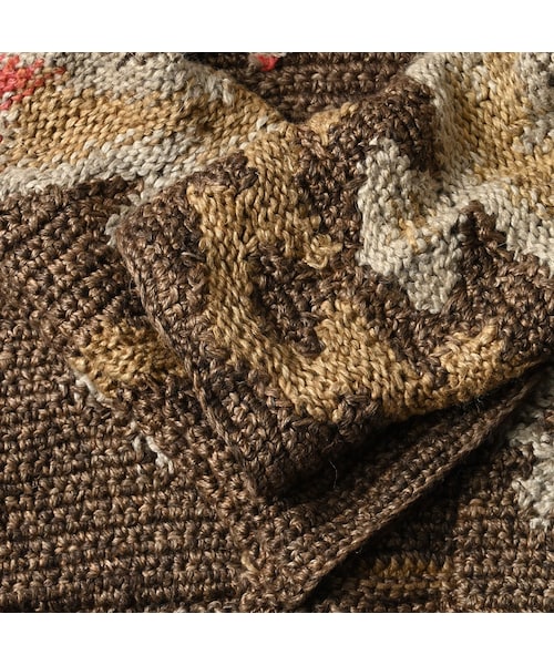 45R（フォーティファイブアール）の「ラグジャカードの908ランチジャケット（トップス・レディース・83-茶ベース・02-S）」の19枚目の写真