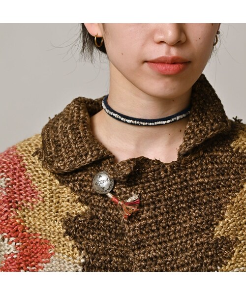 45R（フォーティファイブアール）の「ラグジャカードの908ランチジャケット（トップス・レディース・83-茶ベース・02-S）」の10枚目の写真