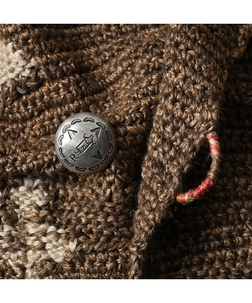 45R（フォーティファイブアール）の「ラグジャカードの908ランチジャケット（トップス・レディース・83-茶ベース・02-S）」の16枚目の写真