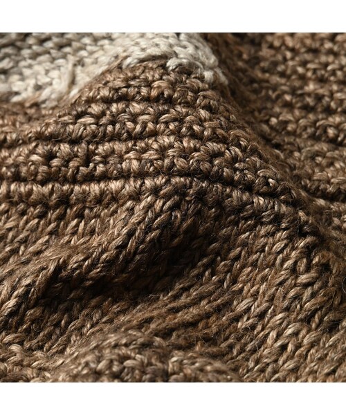 45R（フォーティファイブアール）の「ラグジャカードの908ランチジャケット（トップス・レディース・83-茶ベース・02-S）」の21枚目の写真