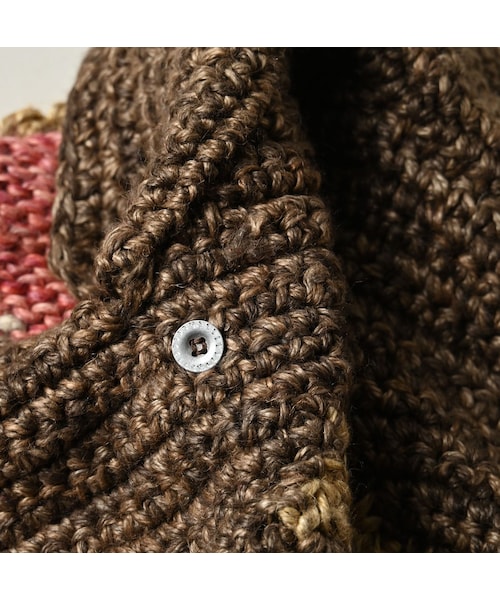 45R（フォーティファイブアール）の「ラグジャカードの908ランチジャケット（トップス・レディース・83-茶ベース・02-S）」の18枚目の写真