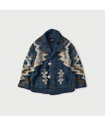 45R | ラグジャカードの908ランチジャケット（藍ベース）