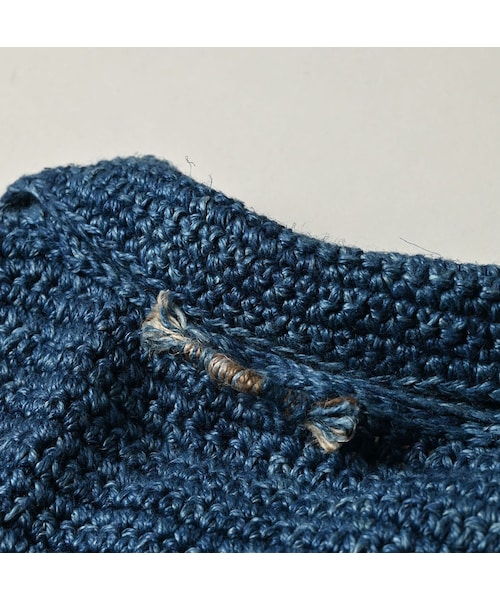 45R（フォーティファイブアール）の「ラグジャカードの908ランチジャケット（藍ベース）（トップス・レディース・75-藍ベース・02-S）」の17枚目の写真