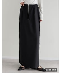 フロントジップサイドカットオフスカート - スカート通販 | 人気レディースファッション - Re:EDIT（リエディ）