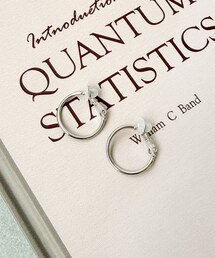 3coins | メタルフープイヤリング(イヤリング)