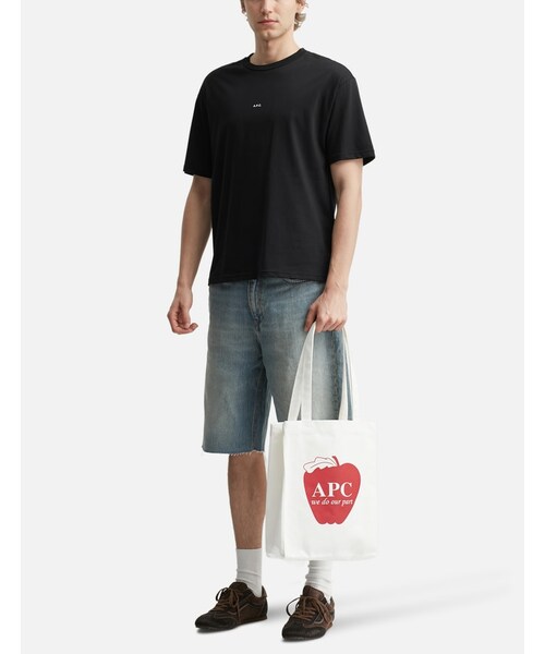 A.P.C.（アーペーセー）の「Boxy Micro Logo T-Shirt（その他・メンズ・other・S/M/L/XL）」の5枚目の写真