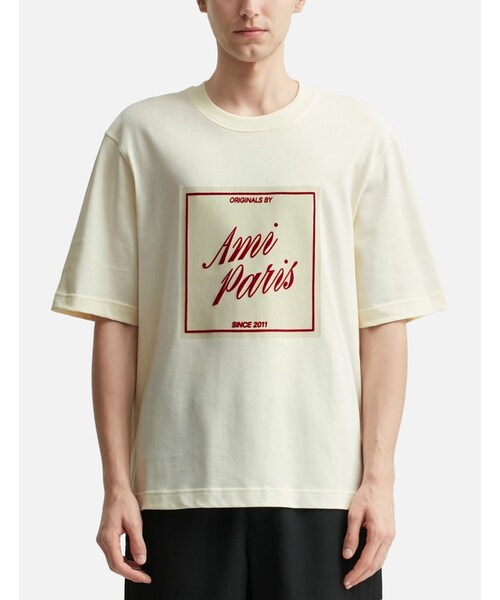 ami（アミ）の「Ami Paris Heritage Print T-Shirt（その他・メンズ・other・XS/S/M/L）」の3枚目の写真