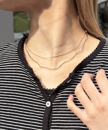 Lattice | チェーンネックレスセット(2P)(ネックレス)