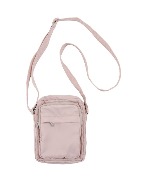 3coins（3coins）の「はっ水ミニショルダーバッグ（バッグ・ブラック/アイボリー/カーキ/ピンク・FREE）」の4枚目の写真