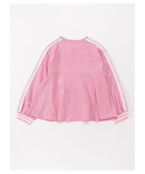 HAKKA KIDS（ハッカキッズ）の「ナイロンブルゾン（ジャケット/アウター・キッズ・オフホワイト/ピンク・100/110/120/130/140/150）」の2枚目の写真