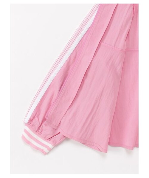 HAKKA KIDS（ハッカキッズ）の「ナイロンブルゾン（ジャケット/アウター・キッズ・オフホワイト/ピンク・100/110/120/130/140/150）」の5枚目の写真