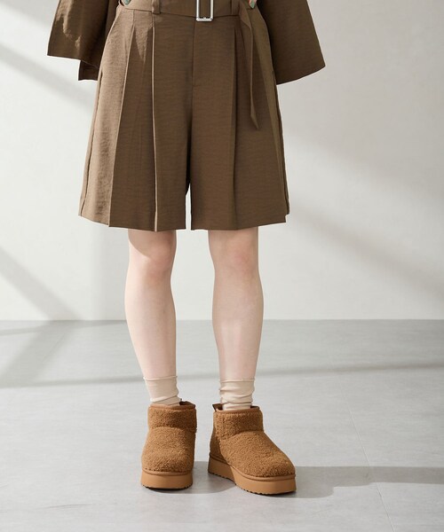 ORiental TRaffic（オリエンタルトラフィック）の「厚底ムートンショートブーツ/51409（その他・レディース・キャメル/ブラウン/ブラック/レッド・SS/S/M/L/LL/3L）」の13枚目の写真