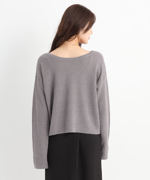 Andemiu（アンデミュウ）の「リネンコンプルオーバー（トップス・オフ(05)/チャコール(18)/ネイビー(88)・F）」の17枚目の写真