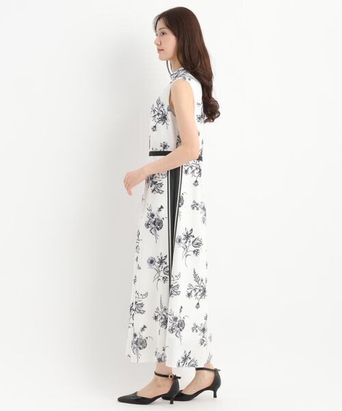 Andemiu（アンデミュウ）の「パネルスカーフ柄ワンピース（ワンピース/ドレス・オフ(05)/ブラック(09)・F）」の12枚目の写真