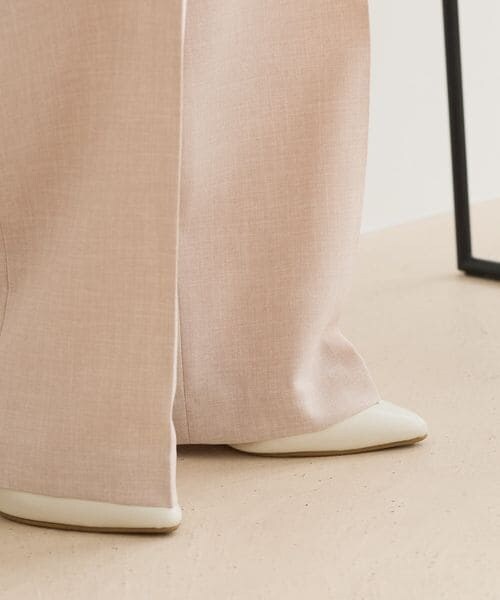 Andemiu（アンデミュウ）の「マリンストレートパンツ（パンツ・ブラック(09)/ライトベージュ(51)/ライトブルー(84)・S/M）」の8枚目の写真