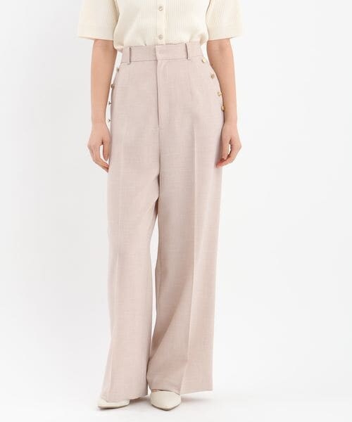 Andemiu（アンデミュウ）の「マリンストレートパンツ（パンツ・ブラック(09)/ライトベージュ(51)/ライトブルー(84)・S/M）」の17枚目の写真