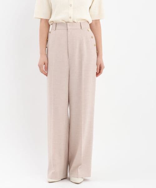 Andemiu（アンデミュウ）の「マリンストレートパンツ（パンツ・ブラック(09)/ライトベージュ(51)/ライトブルー(84)・S/M）」の14枚目の写真