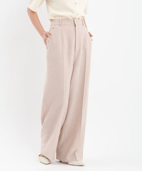 Andemiu（アンデミュウ）の「マリンストレートパンツ（パンツ・ブラック(09)/ライトベージュ(51)/ライトブルー(84)・S/M）」の15枚目の写真