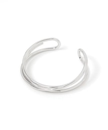 Elura | クロスステンレスバングル