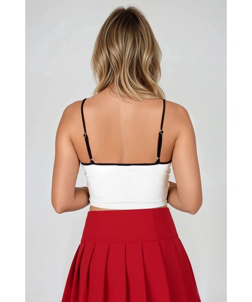 TOBI（-）の「Sweet Tease Cutout Bow Cami Top - Pink（トップス・レディース・other）」の8枚目の写真