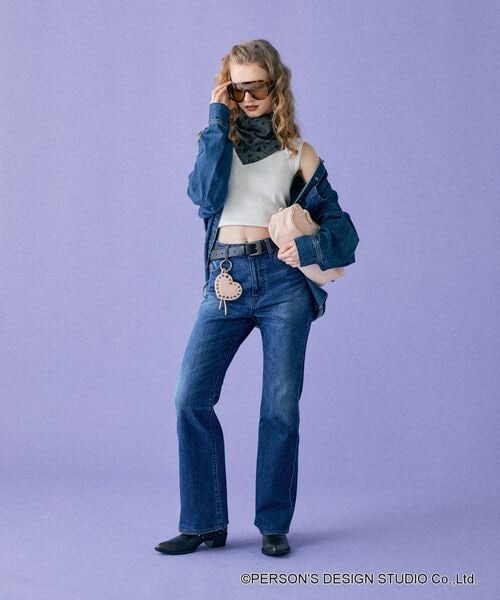 JEANASIS（ジーナシス）の「ガラスカーフ（その他・レディース・ホワイト系その他(05)/ブラック系その他(09)・FREE）」の5枚目の写真