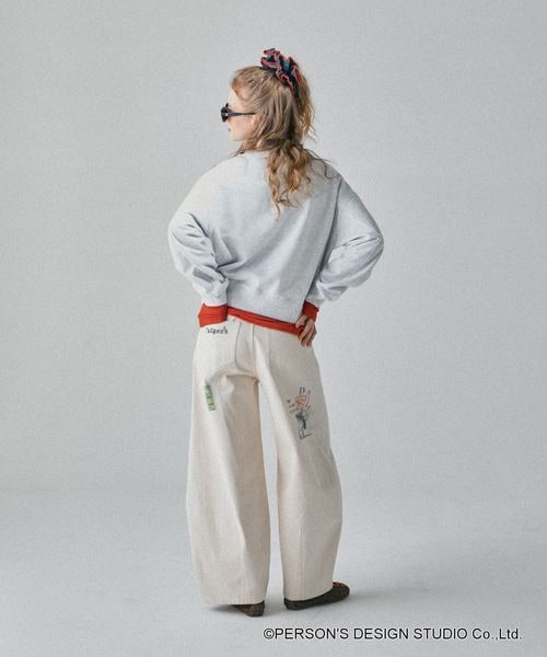 JEANASIS 【PERSON’S】アソートガラツイルパンツ JEANASIS（ジーナシス）の「アソートガラツイルパンツ（）」 - WEAR